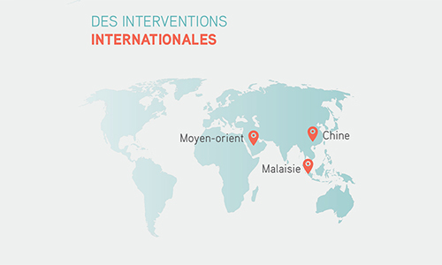 DES INTERVENTIONS INTERNATIONALES